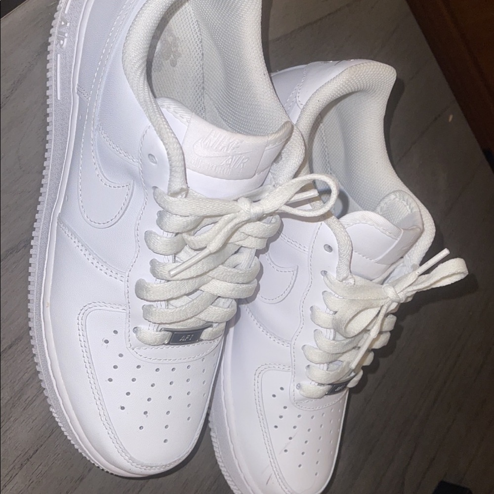 Nike air force ones worn‼️